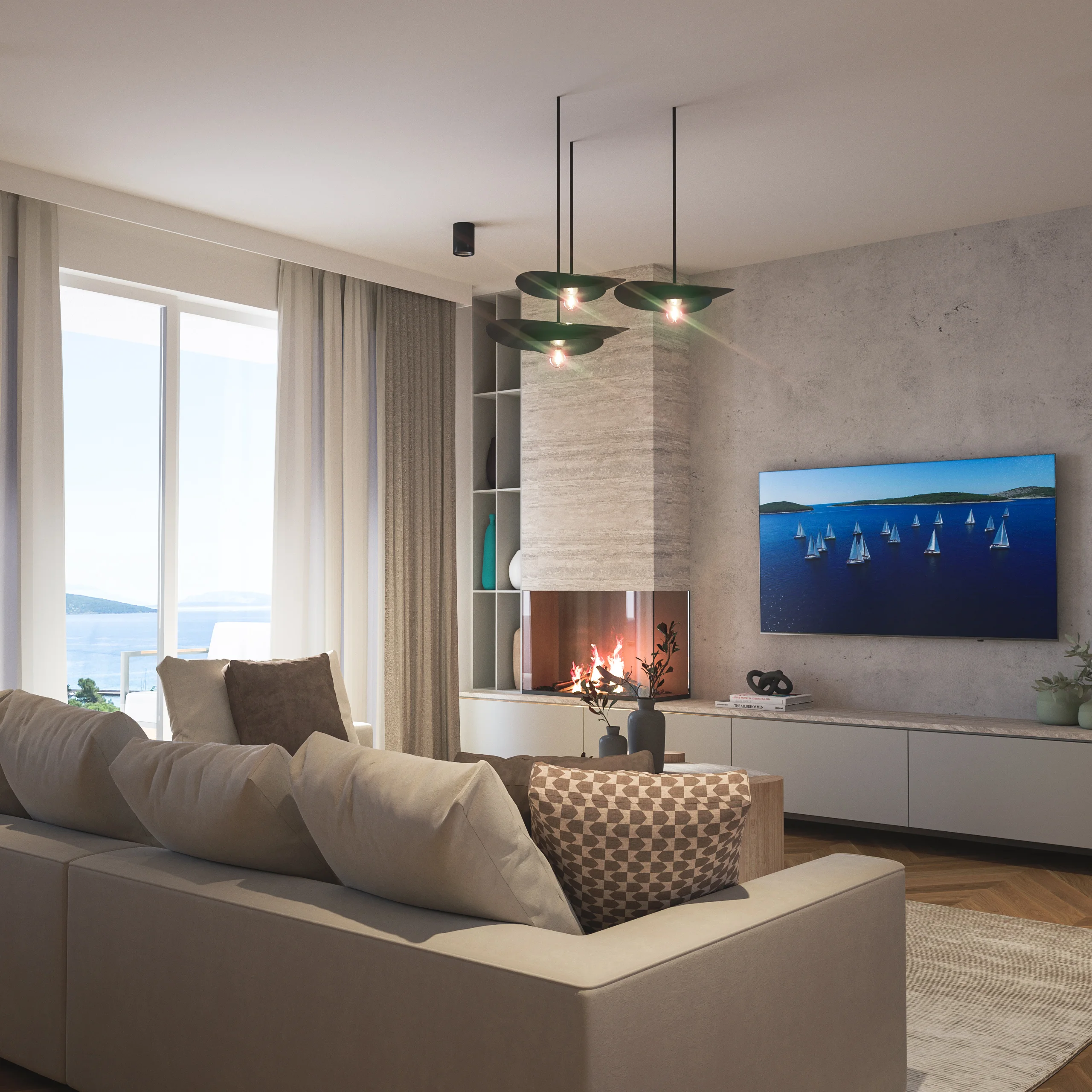 Apartment B2 with terrace and two parking spaces